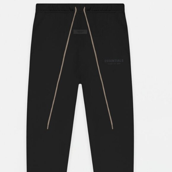 Fear of God Essentials Black Sweatpants Size Medium
